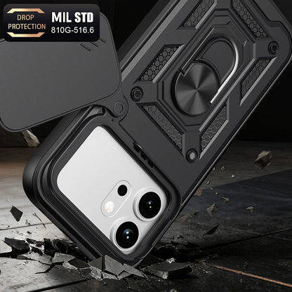Custodia per Honor 600 Pro / 600, Techsuit, CamShield, Blu