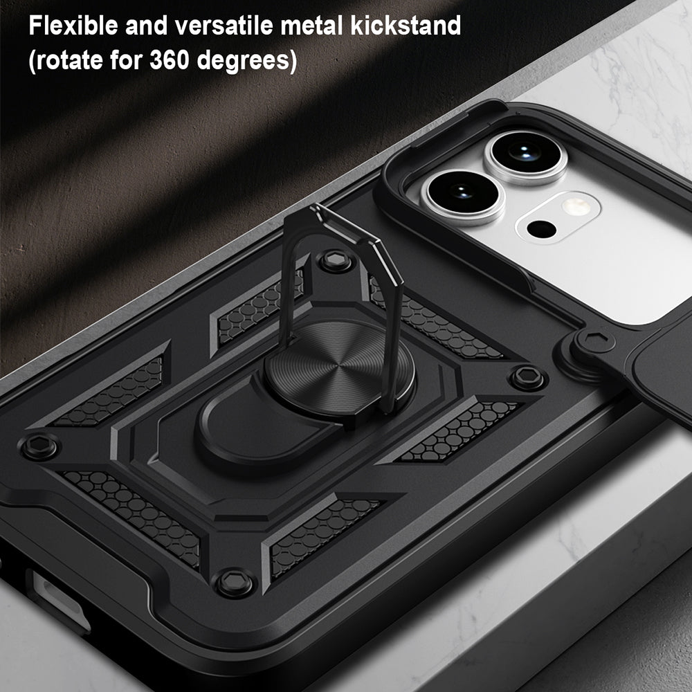 Custodia per Honor 600 Pro / 600, Techsuit, CamShield, Blu