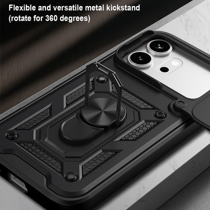 Custodia per Honor 600 Pro / 600, Techsuit, CamShield, Blu
