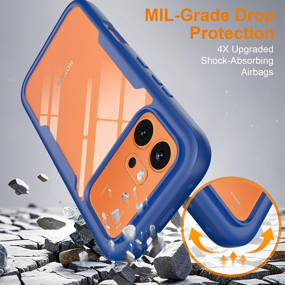Custodia per Honor 600 Pro / 600, Techsuit, ColorVerse 360, Blu