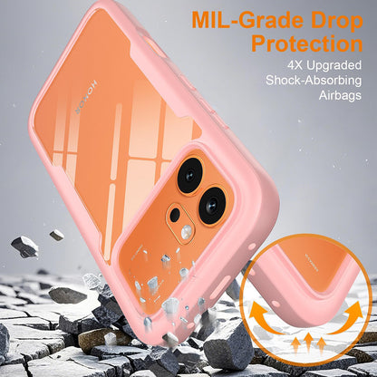Custodia per Honor 600 Pro / 600, Techsuit, ColorVerse 360, Rosa