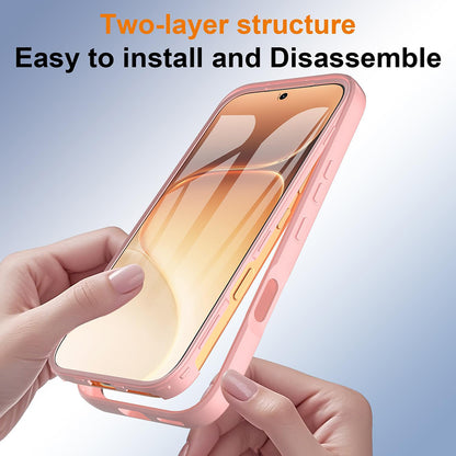 Custodia per Honor 600 Pro / 600, Techsuit, ColorVerse 360, Rosa