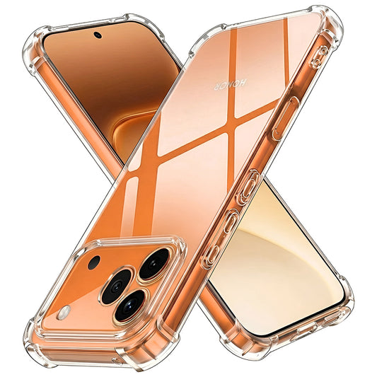 Custodia per Honor 600 Pro, Techsuit, Shockproof Clear, Trasparente