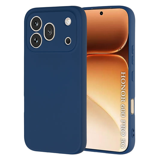 Custodia per Honor 600 Pro, Techsuit, SoftFlex, Blu Navy