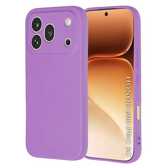 Custodia per Honor 600 Pro, Techsuit, SoftFlex, Viola