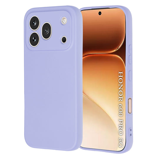 Custodia per Honor 600 Pro, Techsuit, SoftFlex, Viola Chiaro