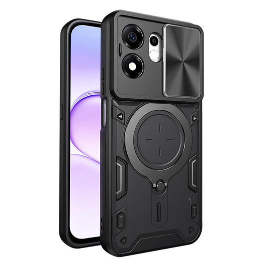 Custodia per Honor 600 Smart, Techsuit, CamGuard Pro, Nera
