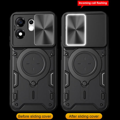 Custodia per Honor 600 Smart, Techsuit, CamGuard Pro, Rosa Oro