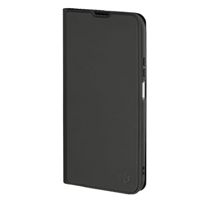 Custodia per Honor 600 Smart, Techsuit, Magskin Book Long Blitz Cutout, Nera