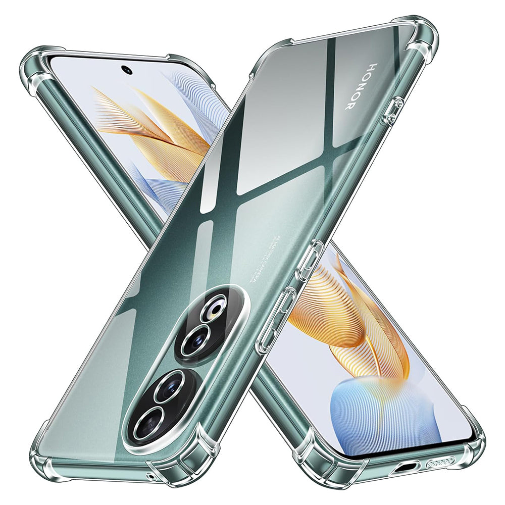 Custodia per Honor 600 Smart, Techsuit, Shockproof Clear, Trasparente