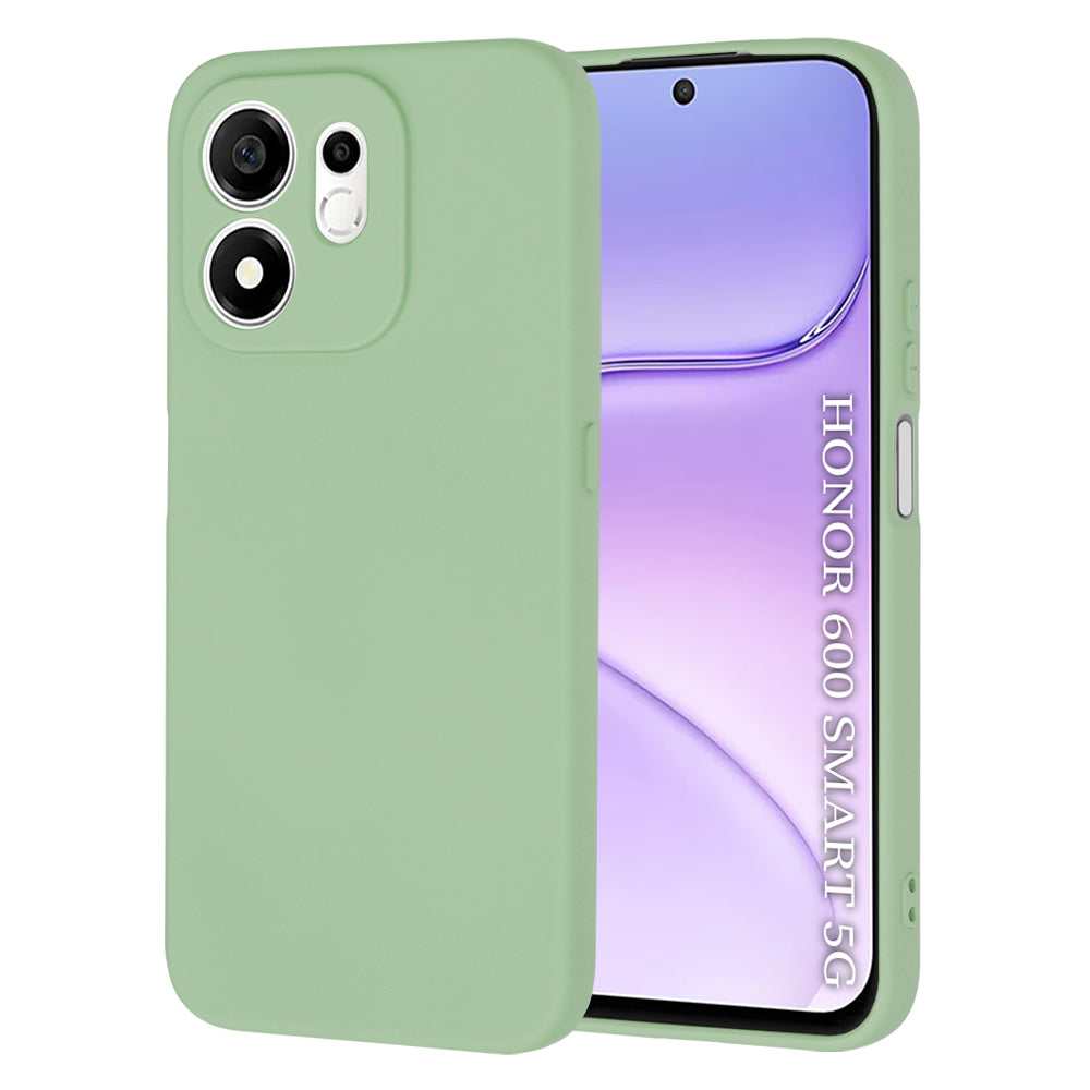 Custodia per Honor 600 Smart, Techsuit, SoftFlex, Verde Chiaro