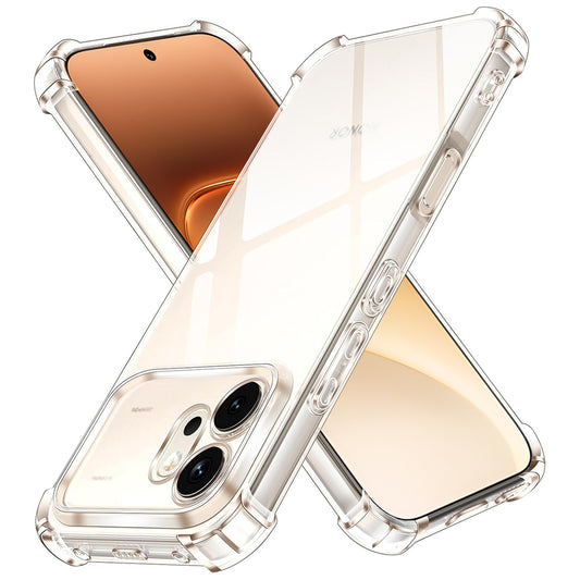Custodia per Honor 600, Techsuit, Shockproof Clear, Trasparente
