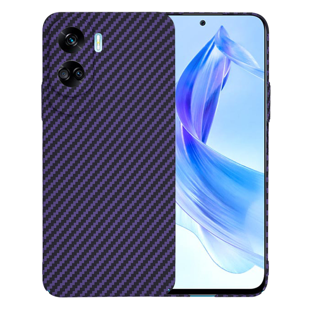 Custodia per Honor 90 Lite, Techsuit, Carbonite FiberShell, Viola