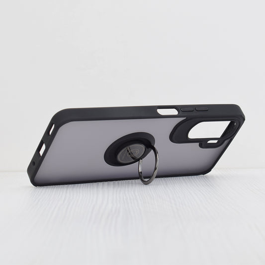 Custodia per Honor 90 Lite, Techsuit, Glinth, Nera