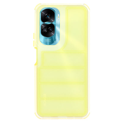 Custodia per Honor 90 Lite, Techsuit, Wave Shield, Gialla