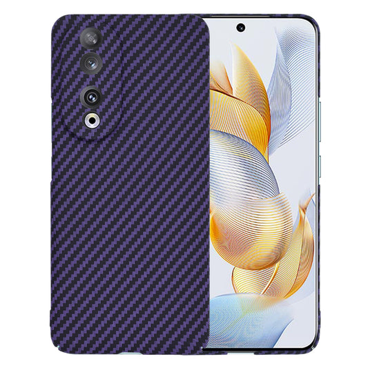 Custodia per Honor 90, Techsuit, Carbonite FiberShell, Viola