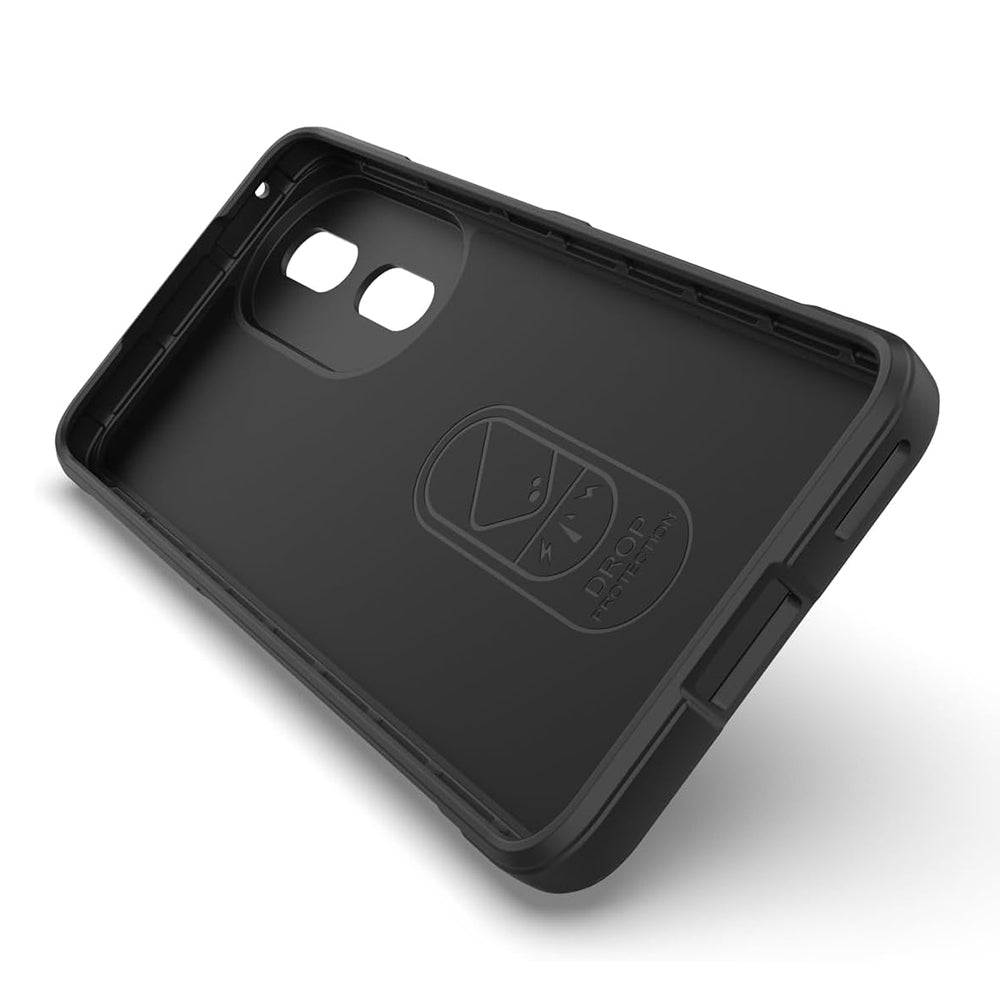 Custodia per Honor 90, Techsuit, Magic Shield, Nera