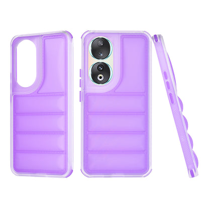 Custodia per Honor 90, Techsuit, Wave Shield, Viola