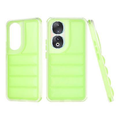 Custodia per Honor 90, Techsuit, Wave Shield, Verde