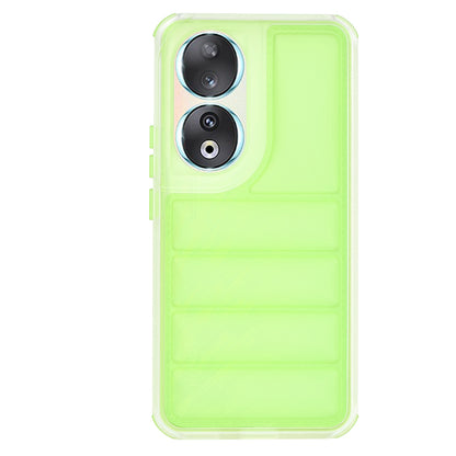 Custodia per Honor 90, Techsuit, Wave Shield, Verde