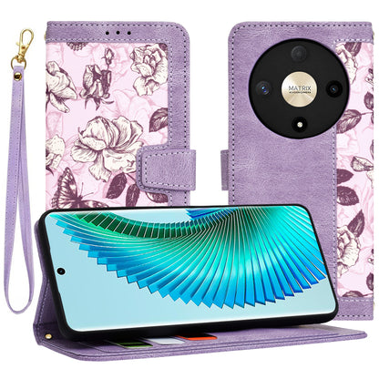 Custodia per Honor Magic6 Lite, Techsuit, FlipCraft, Viola
