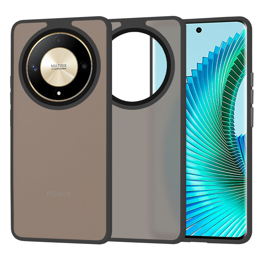 Custodia per Honor Magic6 Lite, Techsuit, HaloFrost, Nera