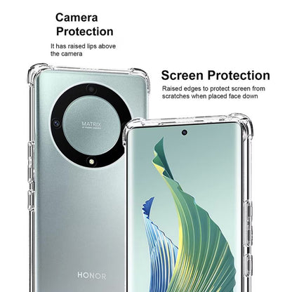 Custodia per Honor Magic6 Lite, Techsuit, Shockproof Clear, Trasparente