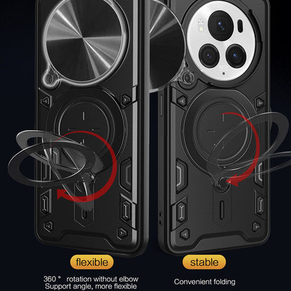 Custodia per Honor Magic6 Pro, Techsuit, CamGuard Pro, Nera