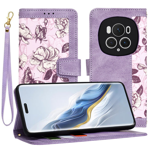 Custodia per Honor Magic6 Pro, Techsuit, FlipCraft, Viola