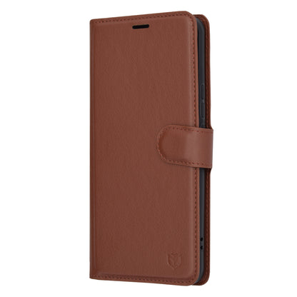 Custodia per Honor Magic6 Pro, Techsuit, Leather Folio, Marrone