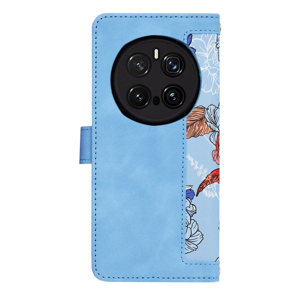 Custodia per Honor Magic7 Pro, Techsuit, FlipCraft, Blu