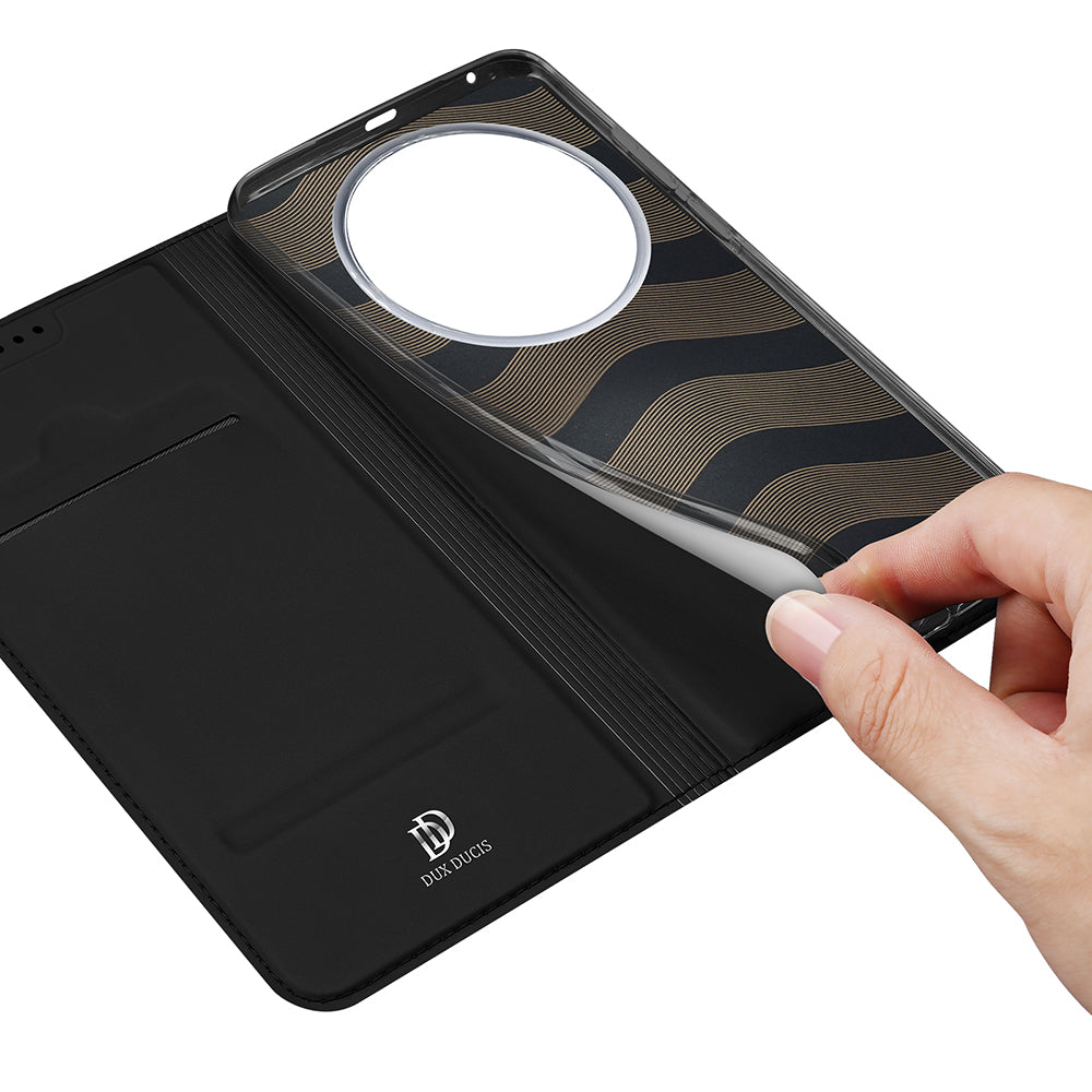 Custodia per Honor Magic8 Lite, DUX DUCIS, Skin Pro, Nera