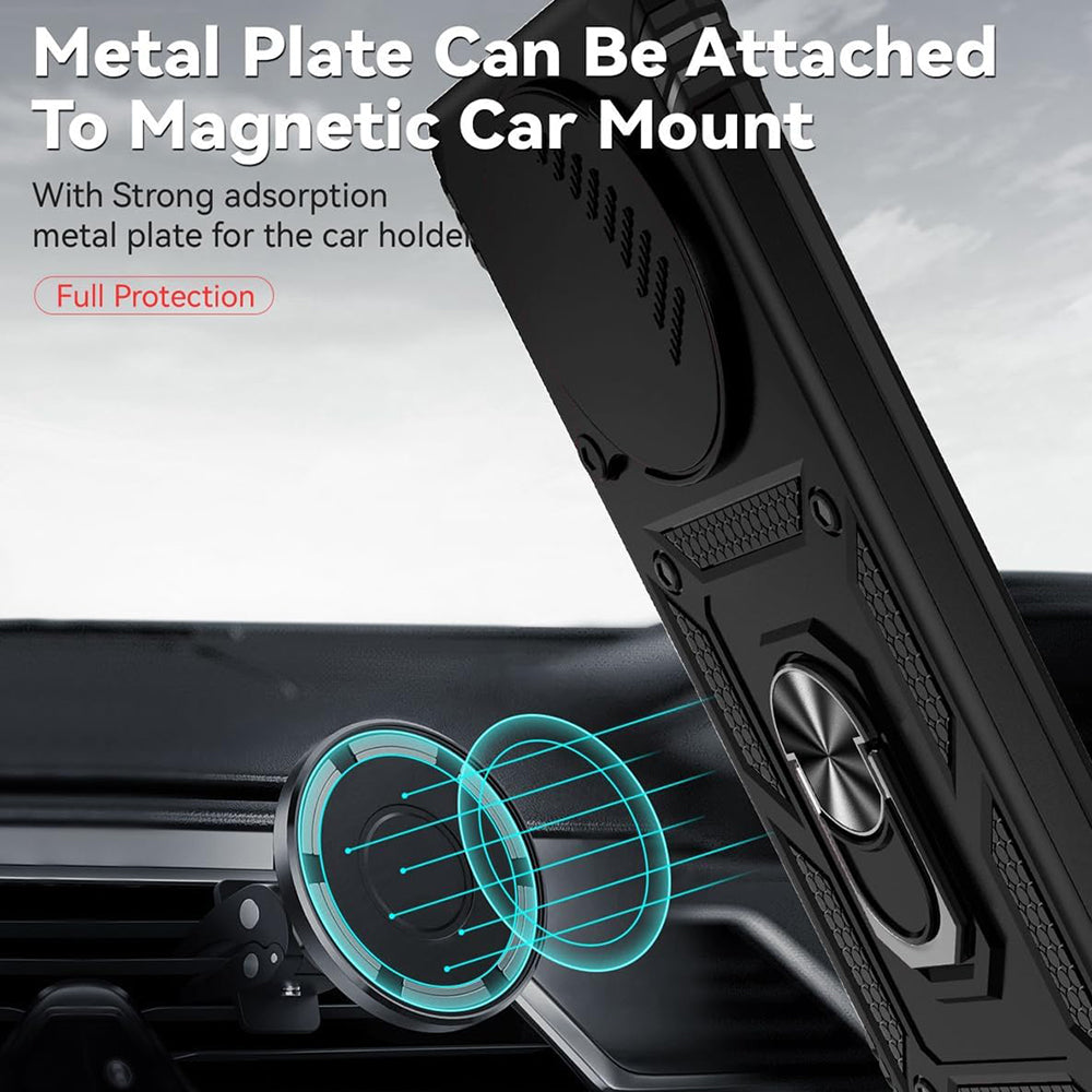 Custodia per Honor Magic8 Lite, Techsuit, CamShield, Rosa Dorato