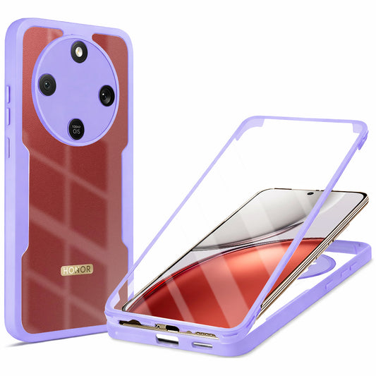 Custodia per Honor Magic8 Lite, Techsuit, ColorVerse 360, Viola