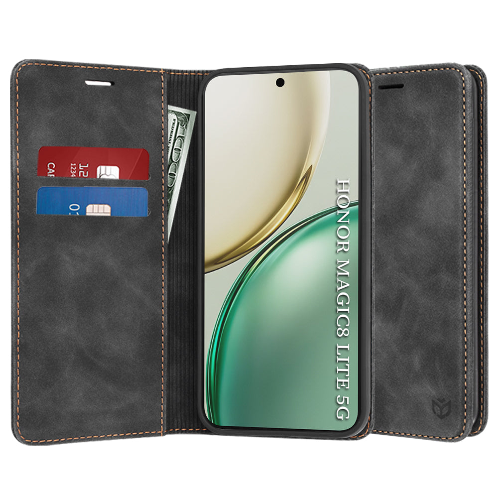 Custodia per Honor Magic8 Lite, Techsuit, Confy, Nera