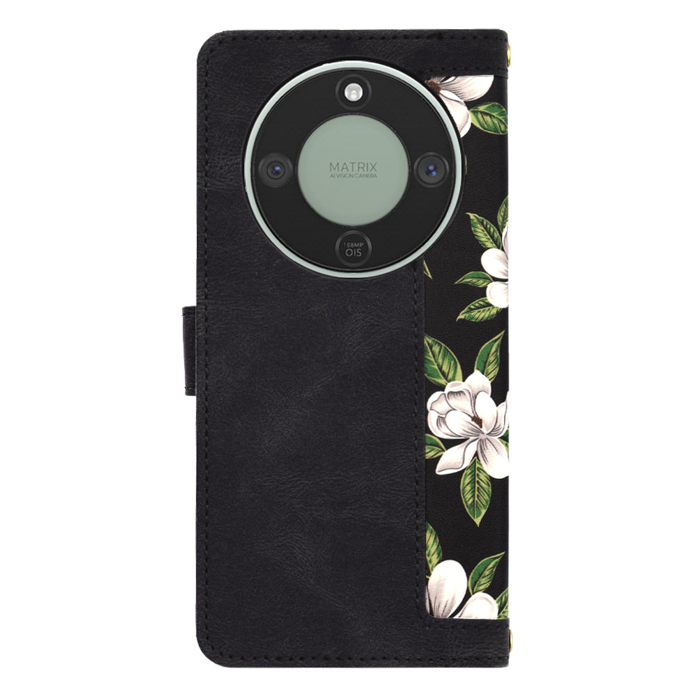 Custodia per Honor Magic8 Lite, Techsuit, FlipCraft, Nera