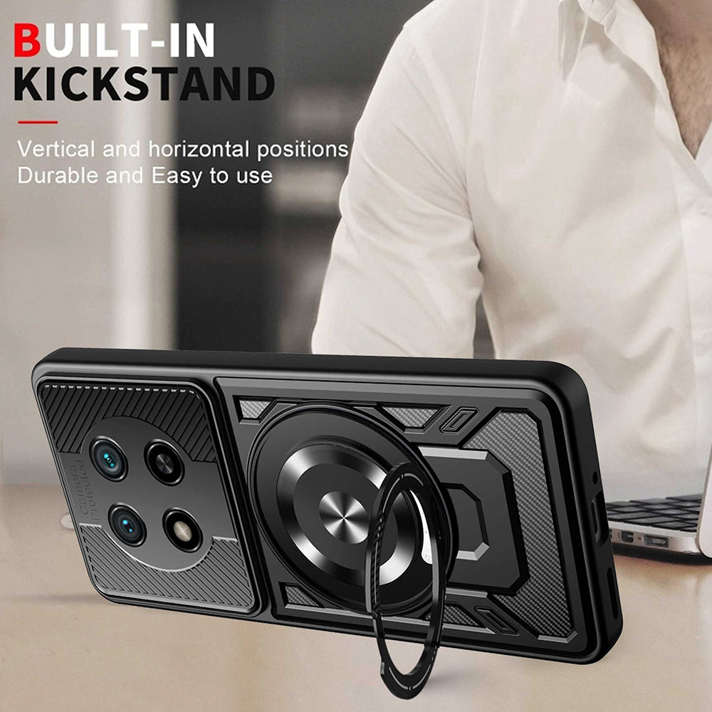 Custodia per Honor Magic8 Lite, Techsuit, RuggedCam, Viola