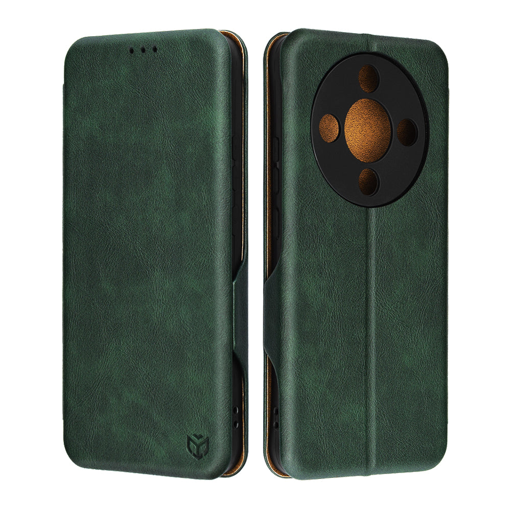 Custodia per Honor Magic8 Lite, Techsuit, Safe Wallet Plus, Verde