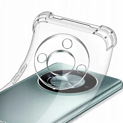 Custodia per Honor Magic8 Lite, Techsuit, Shockproof Clear, Trasparente