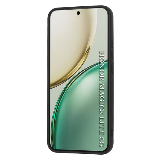 Custodia per Honor Magic8 Lite, Techsuit, SoftFlex, Nera