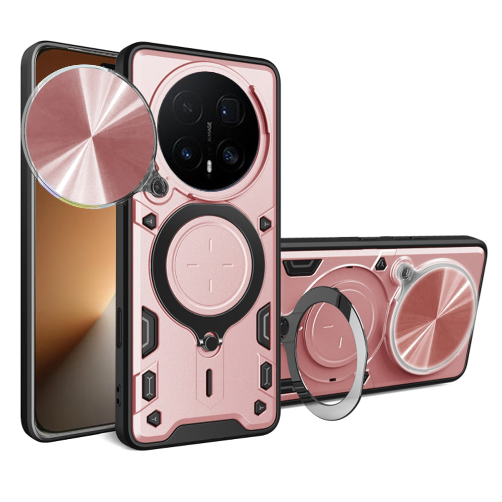 Custodia per Honor Magic8 Pro, Techsuit, CamGuard Pro, Rosa Dorato