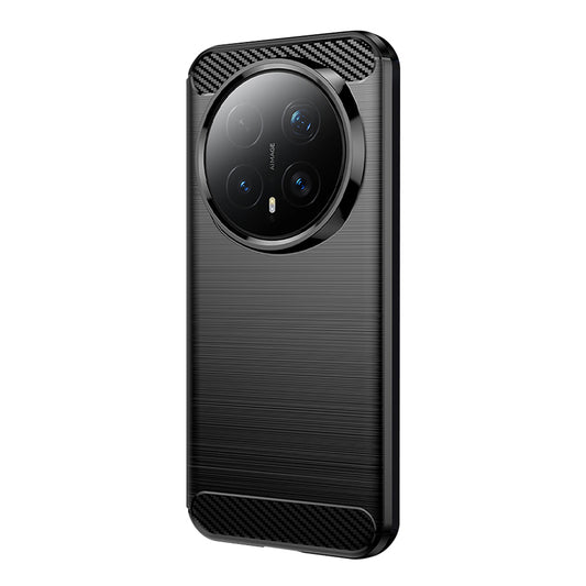 Custodia per Honor Magic8 Pro, Techsuit, Carbonio, Nera