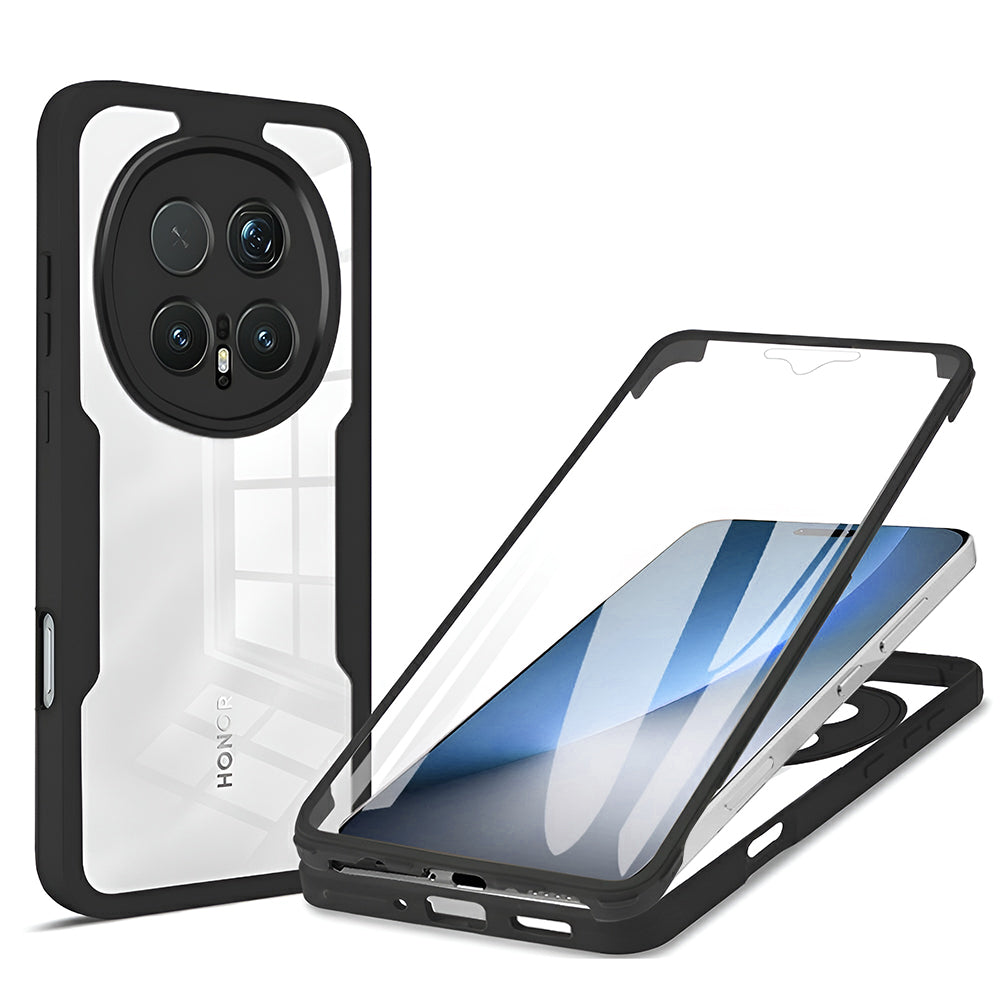 Custodia per Honor Magic8 Pro, Techsuit, ColorVerse 360, Nera