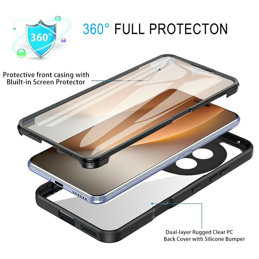 Custodia per Honor Magic8 Pro, Techsuit, ColorVerse 360, Rosa