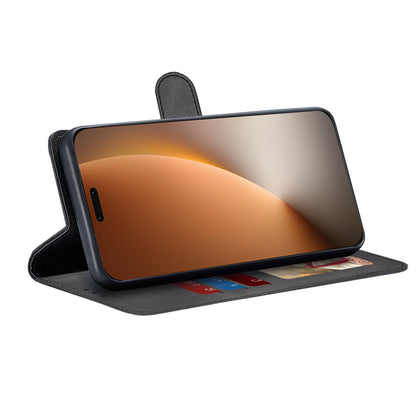 Custodia per Honor Magic8 Pro, Techsuit, Diary Book, Nera