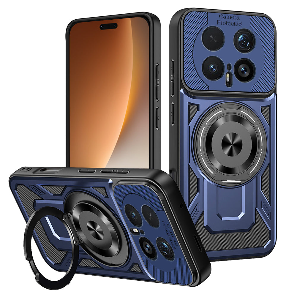 Custodia per Honor Magic8 Pro, Techsuit, RuggedCam, Blu