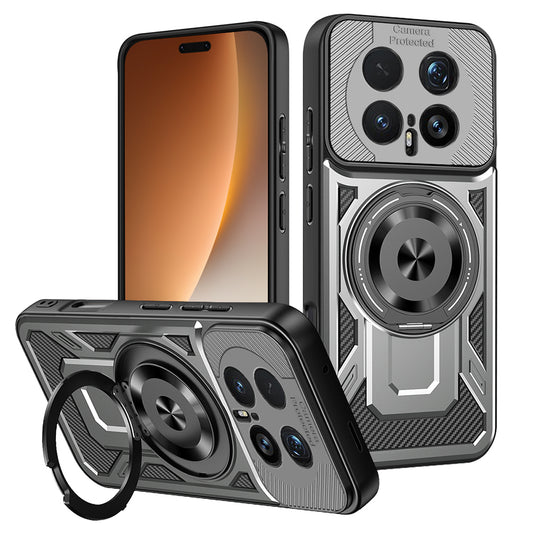 Custodia per Honor Magic8 Pro, Techsuit, RuggedCam, Grigio