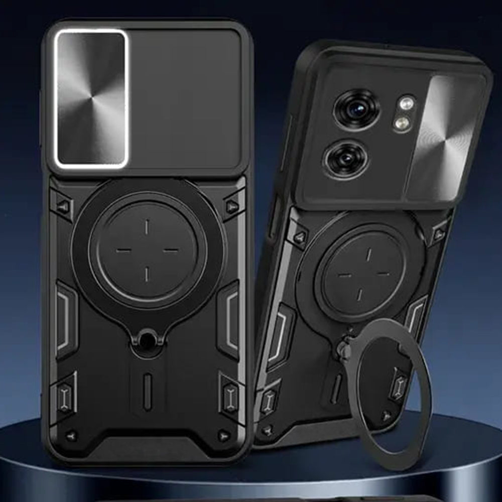 Custodia per Honor X5c Plus, Techsuit, CamGuard Pro, Viola