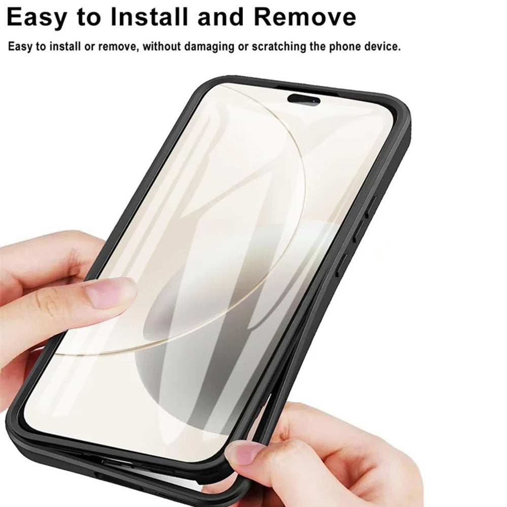 Custodia per Honor X5c Plus, Techsuit, ColorVerse 360, Rosa