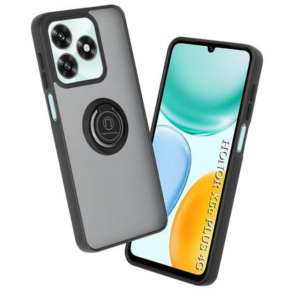 Custodia per Honor X5c Plus, Techsuit, Glinth, Nera